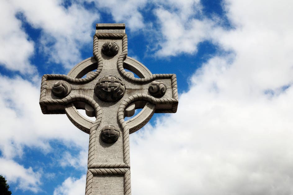 Stone Celtic cross